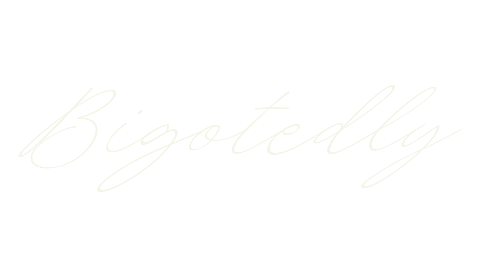 Bigotedly, fashion script font preview