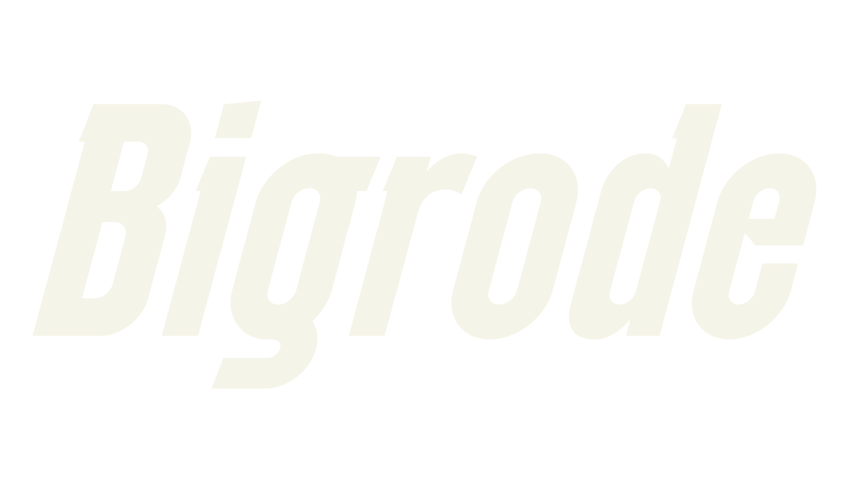 Bigrode, condensed font preview