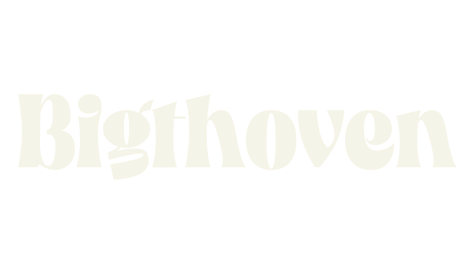 Bigthoven, sans serif font preview