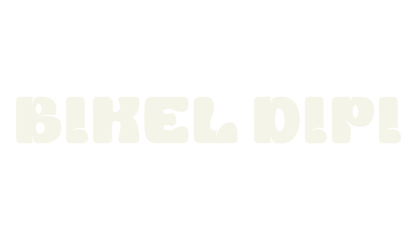 BIKEL DIPI, lettering font preview