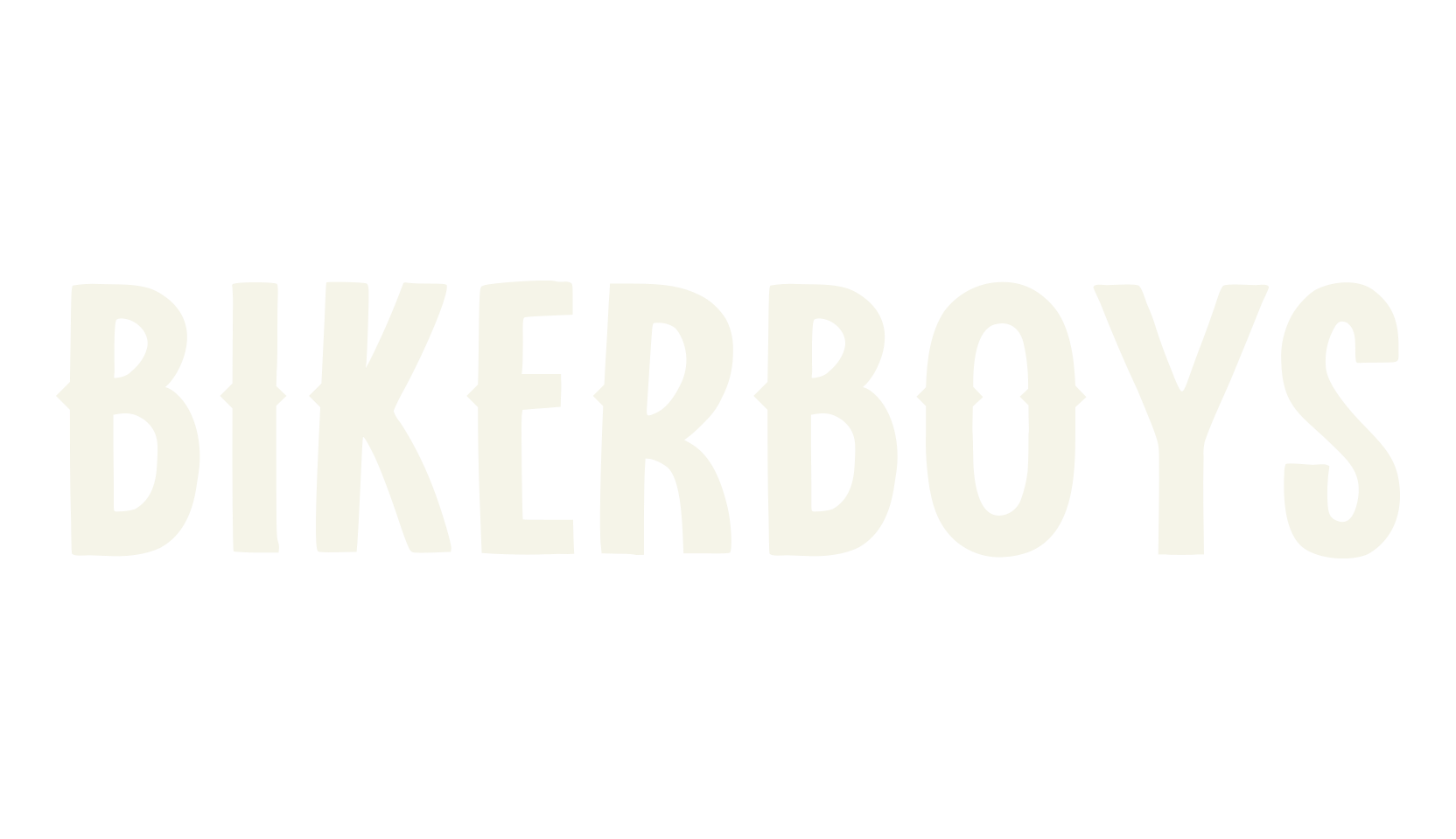 Bikerboys, sports font preview
