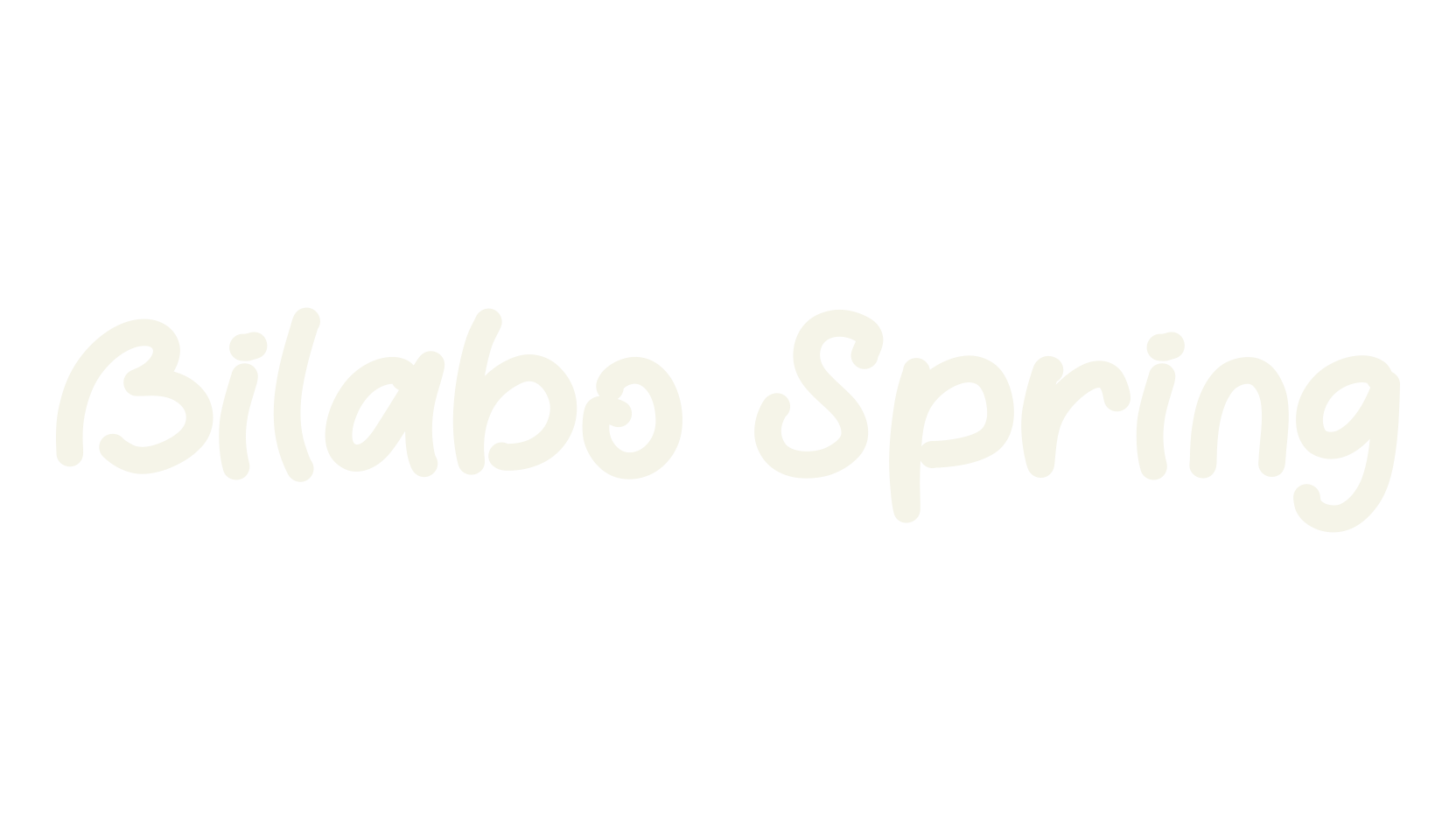 Bilabo Spring, cute font preview