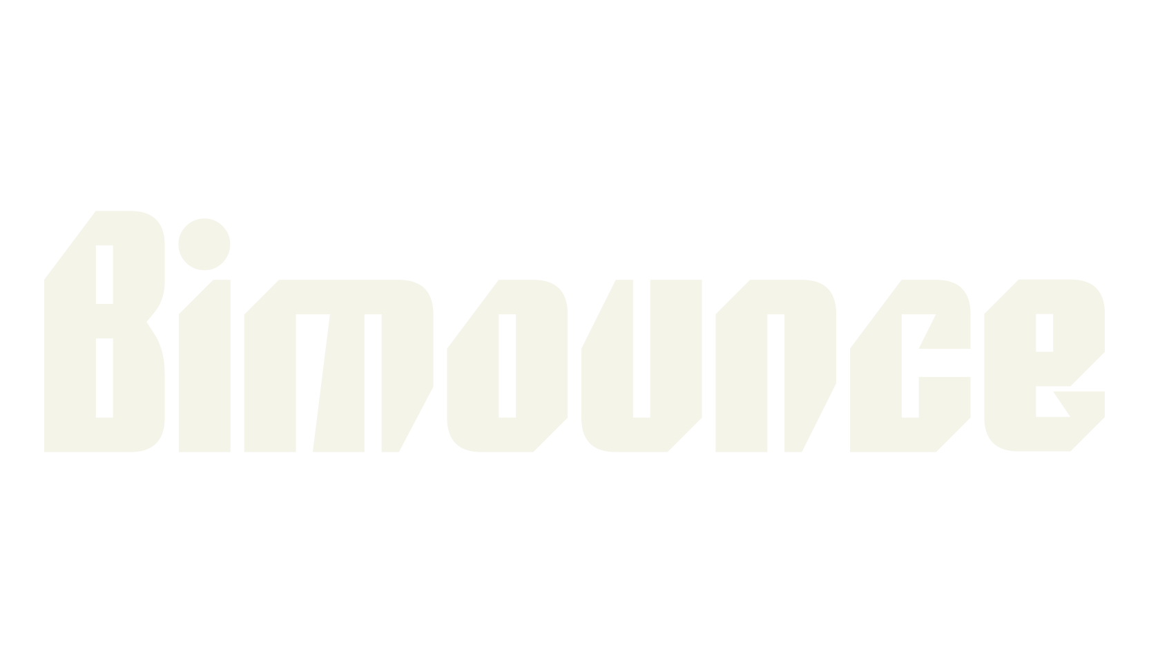 Bimounce, modern font preview
