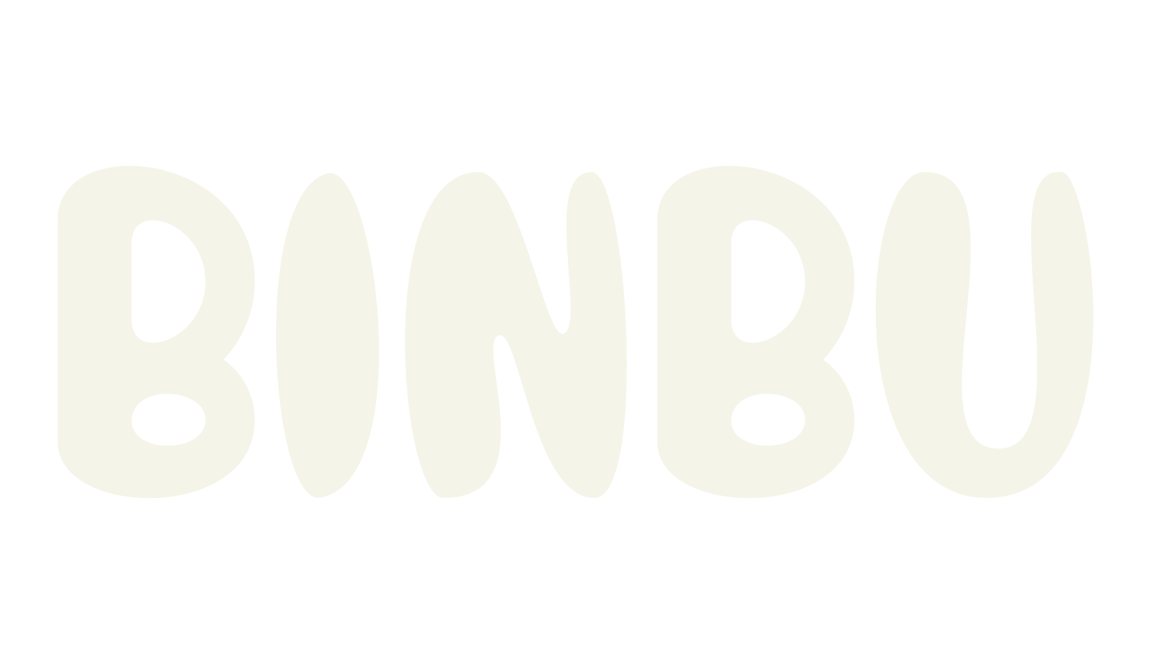 BINBU, cute font preview