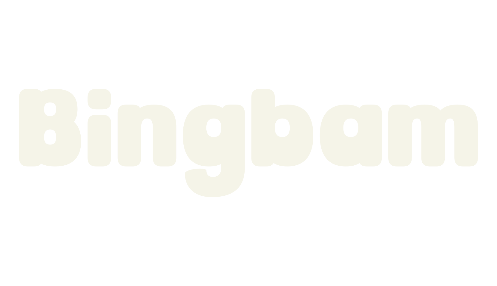 Bingbam, lettering font preview