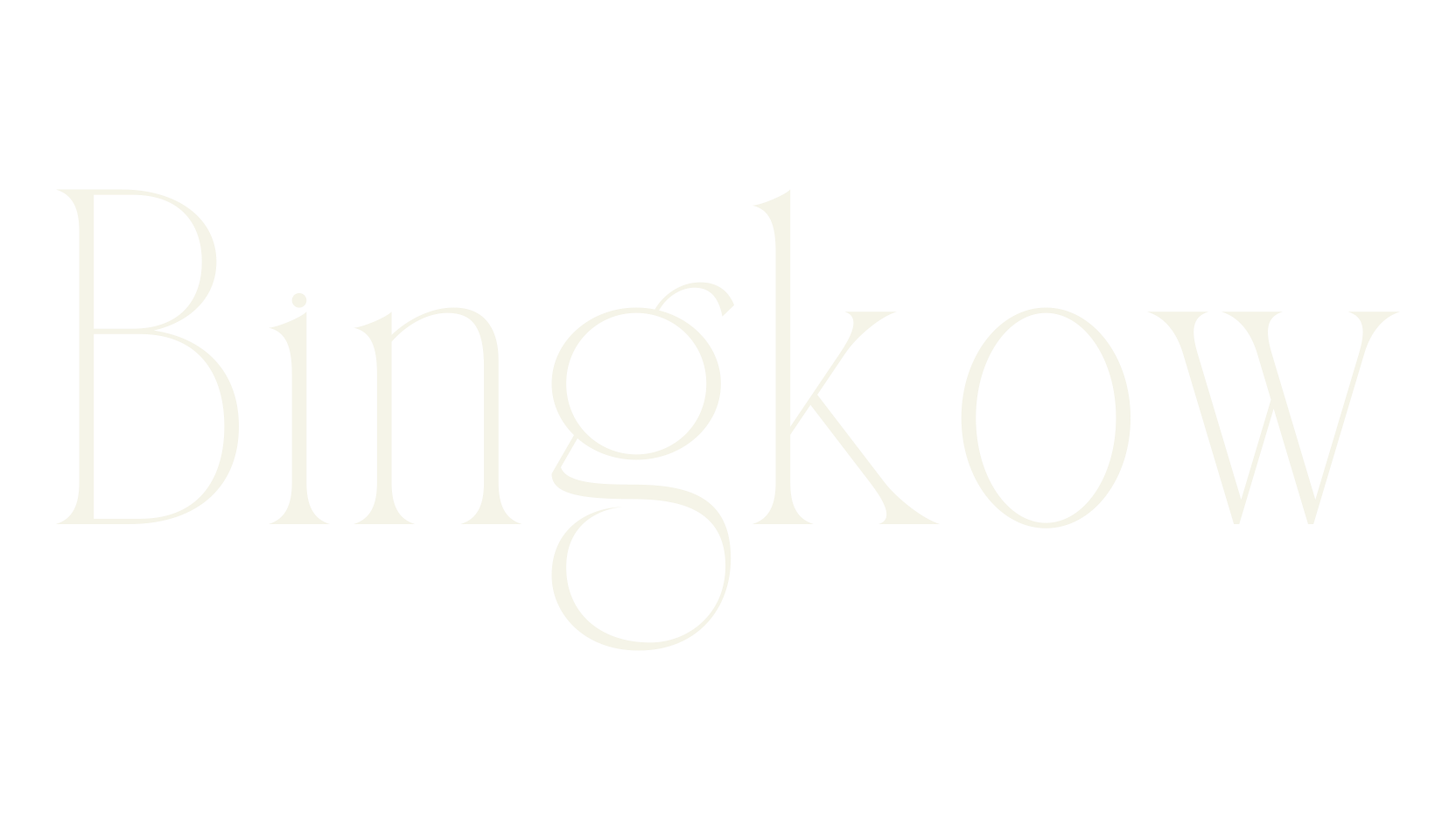 Bingkow, elegant font preview