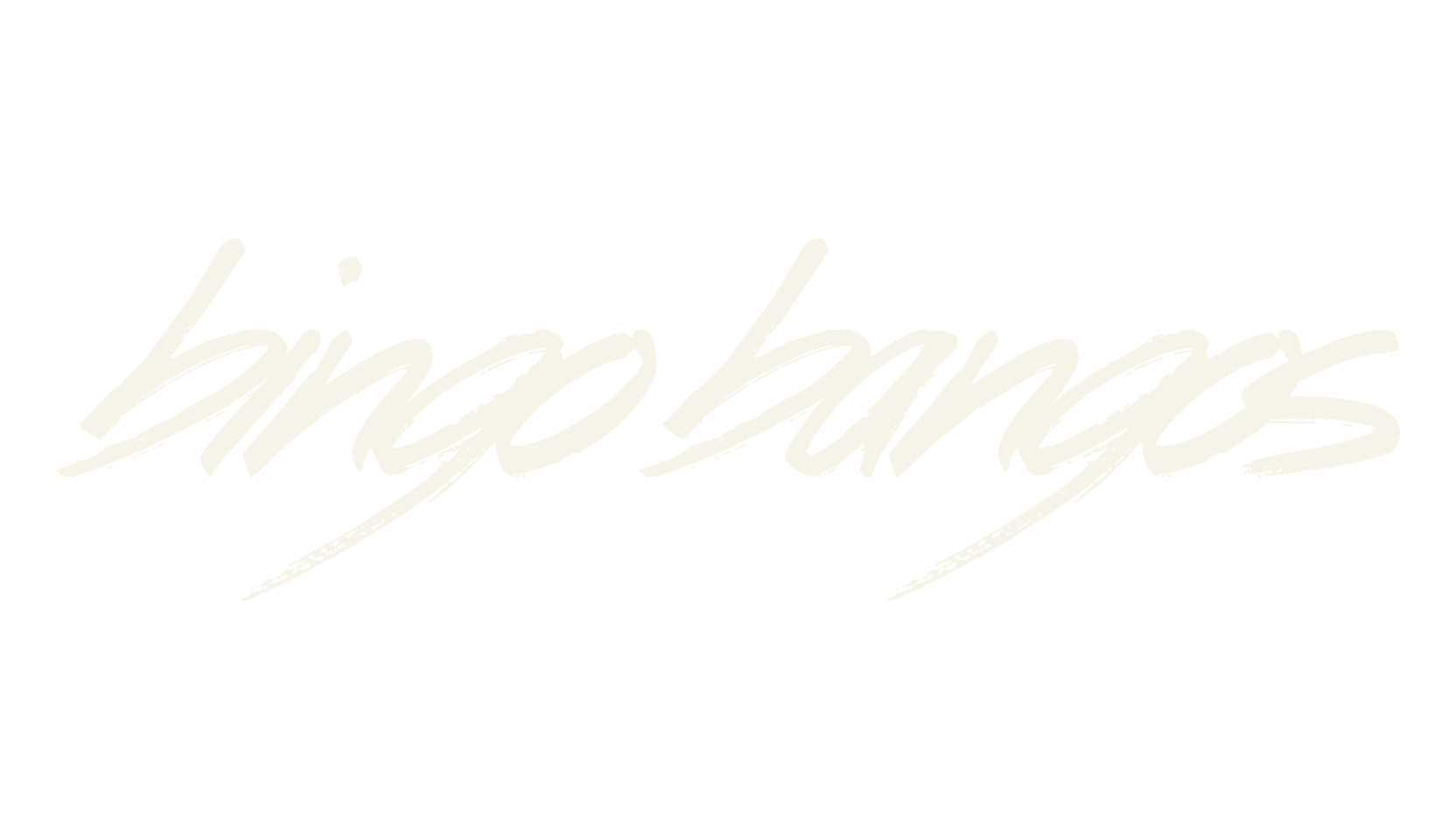 Bingo Bangos, fashion script font preview
