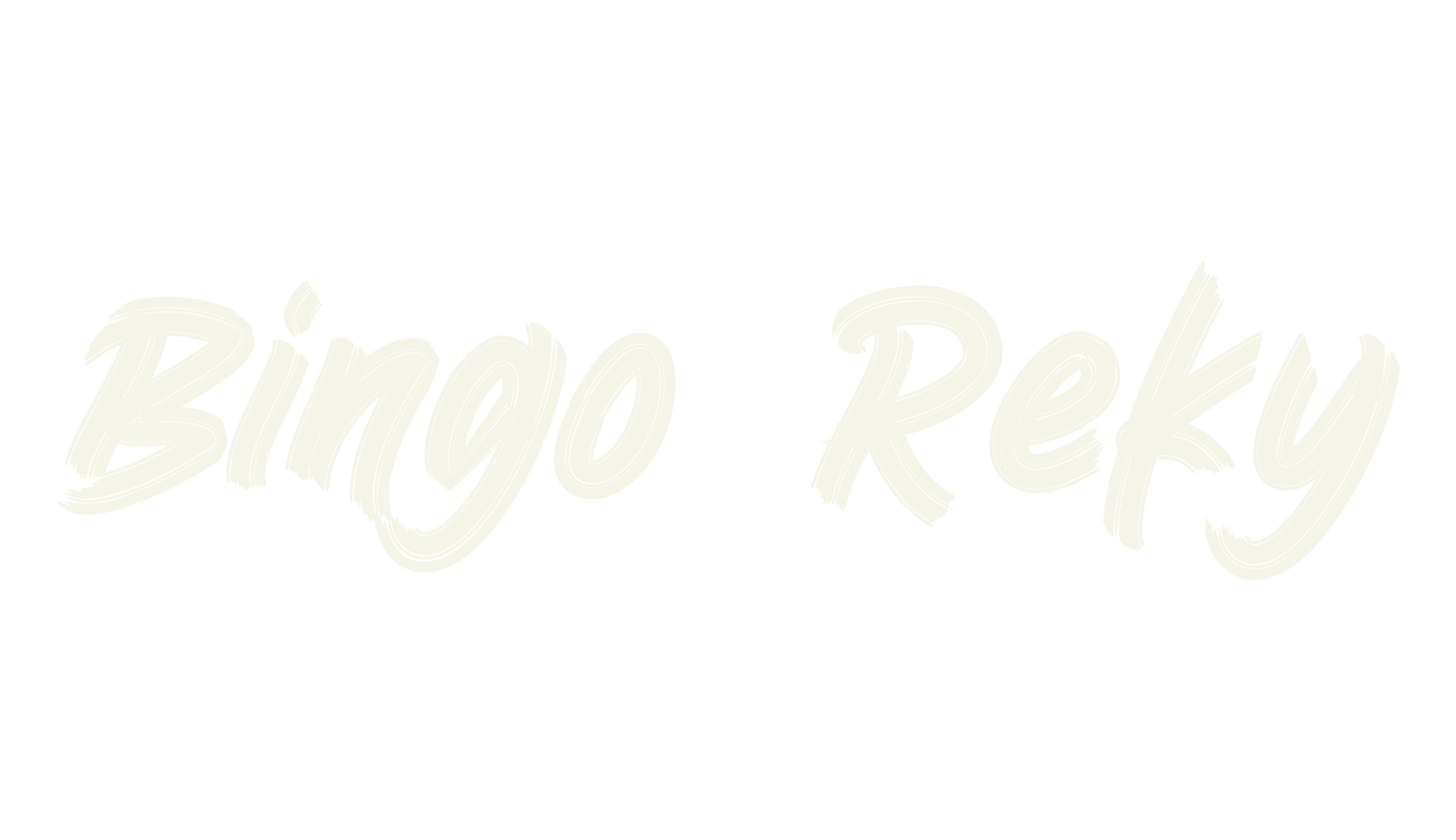 Bingo Reky, bold font preview