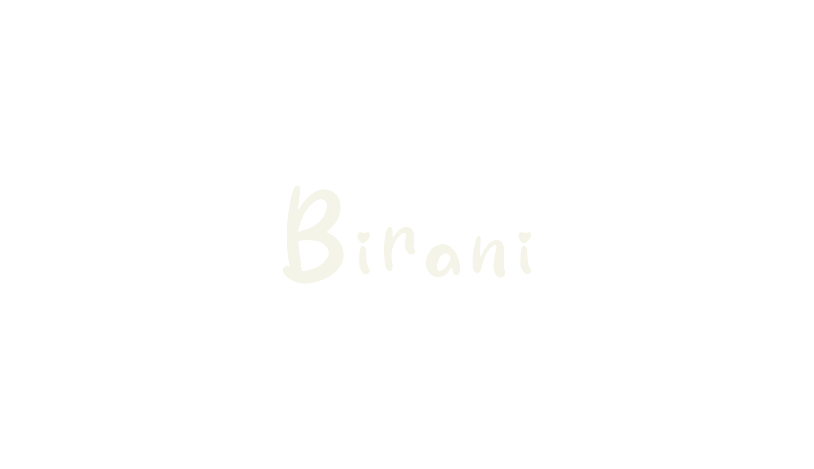Birani, heart font preview