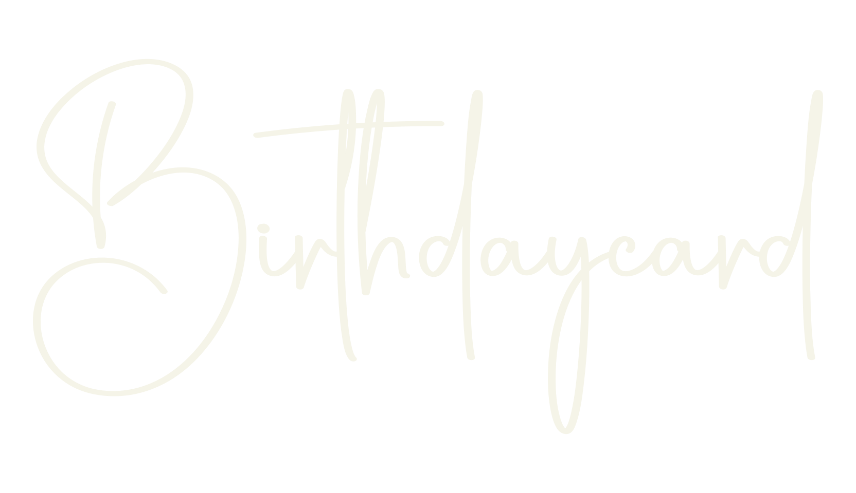 Birthdaycard, fashion script font preview