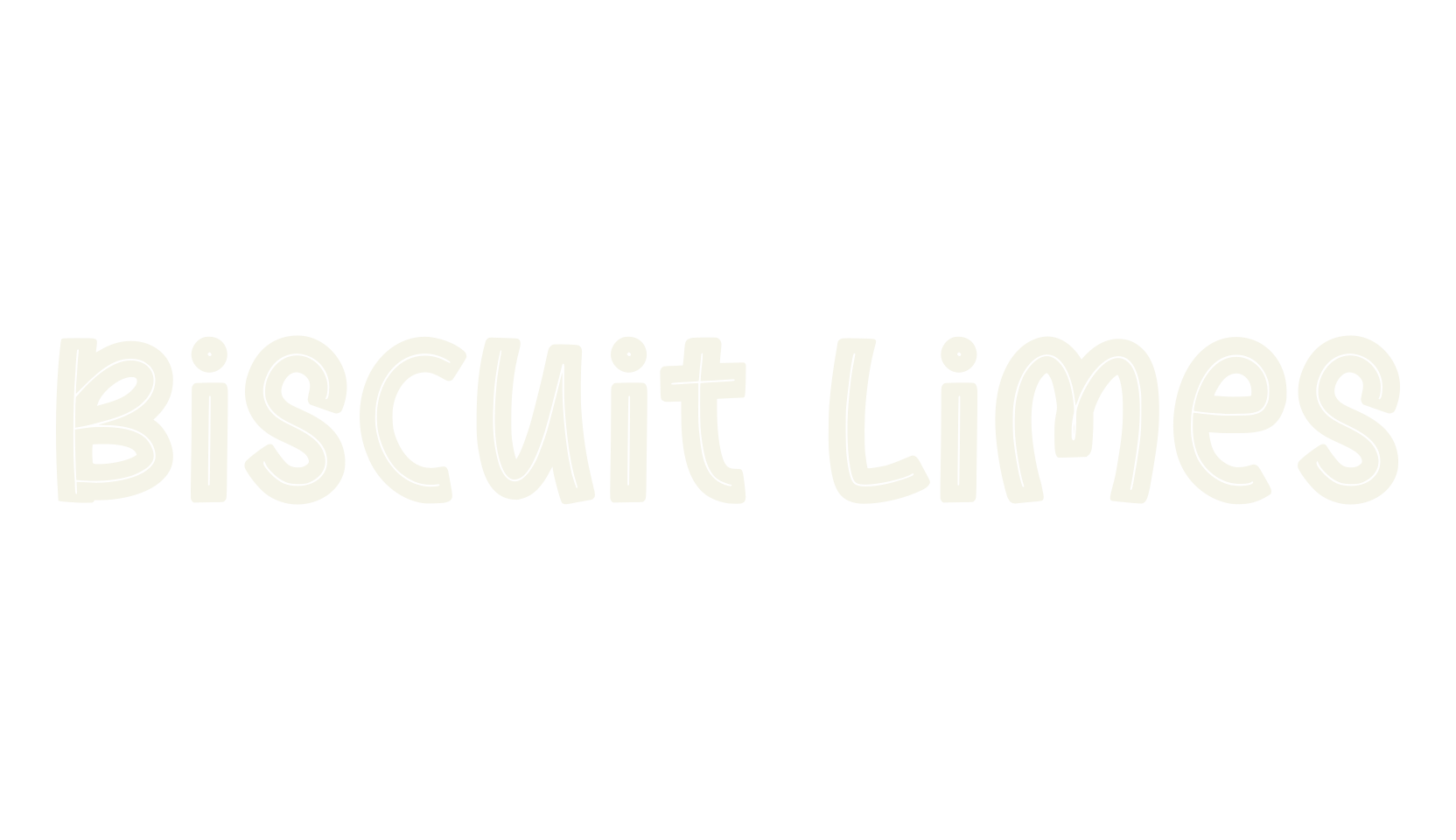 Biscuit Limes, cute font preview