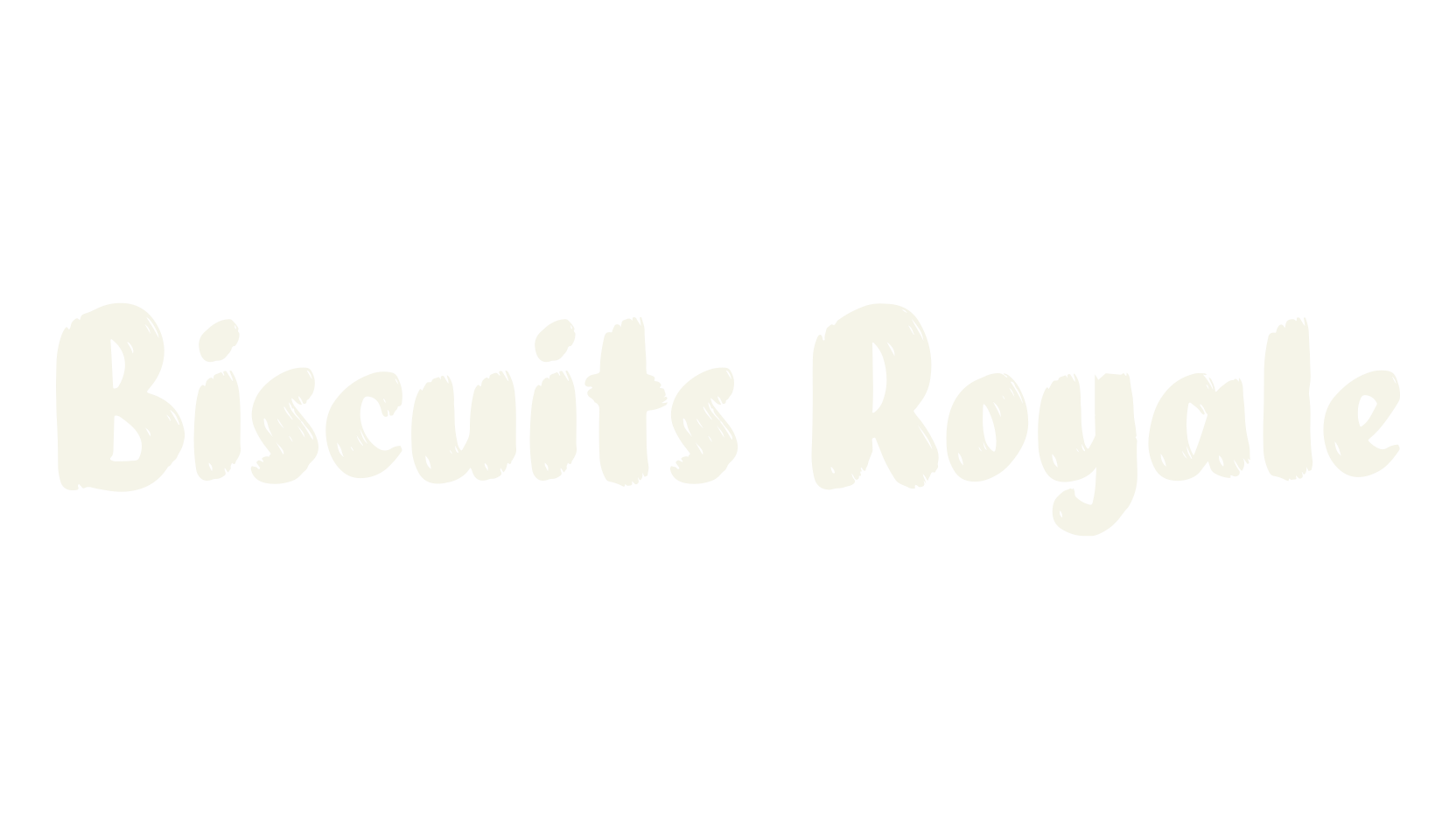 Biscuits Royale, fancy font preview