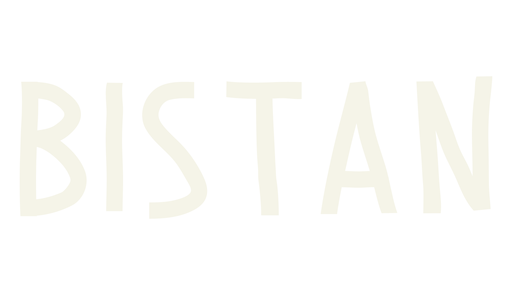 BISTAN, graffiti font preview