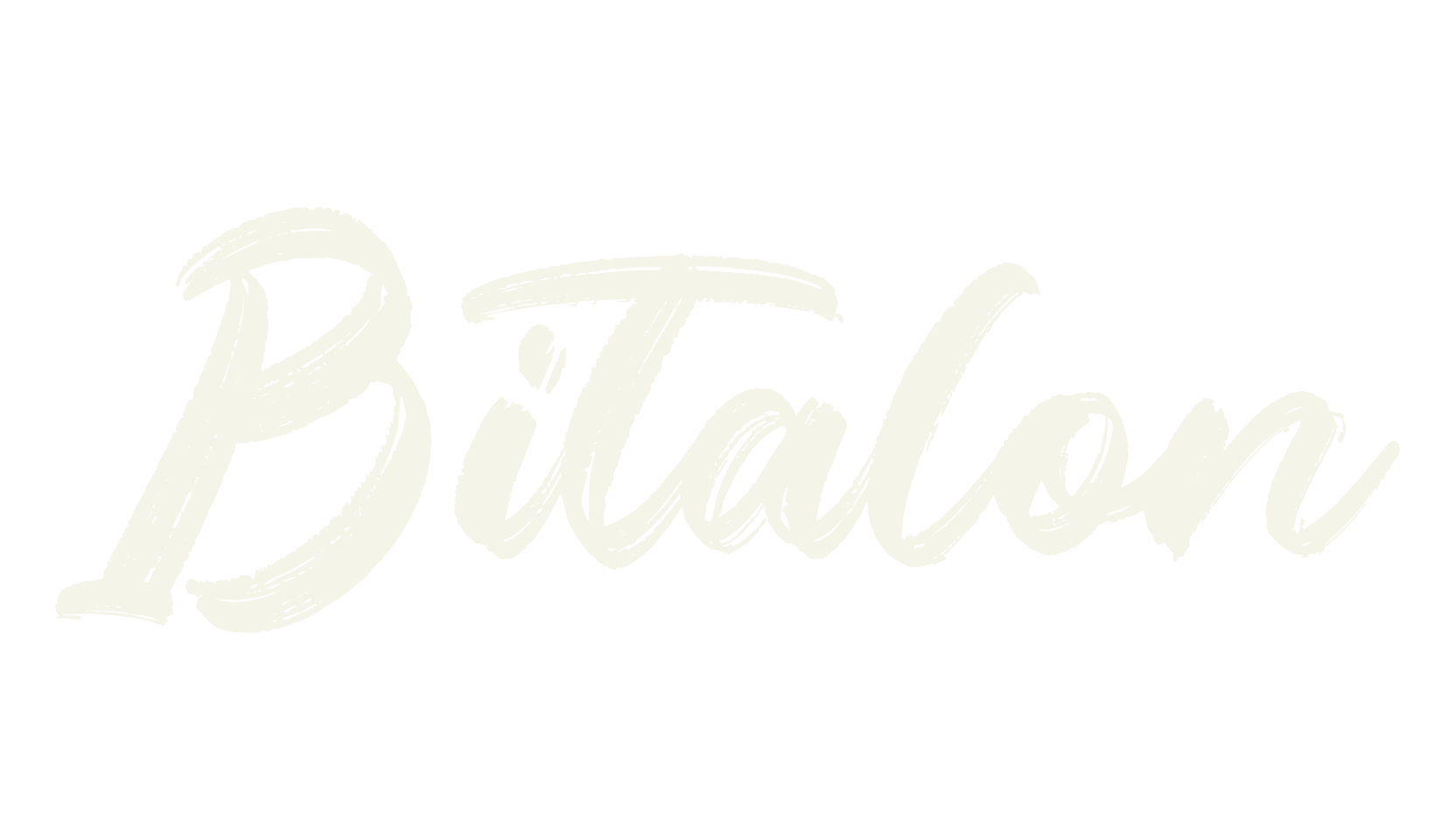 Bitalon, script font preview