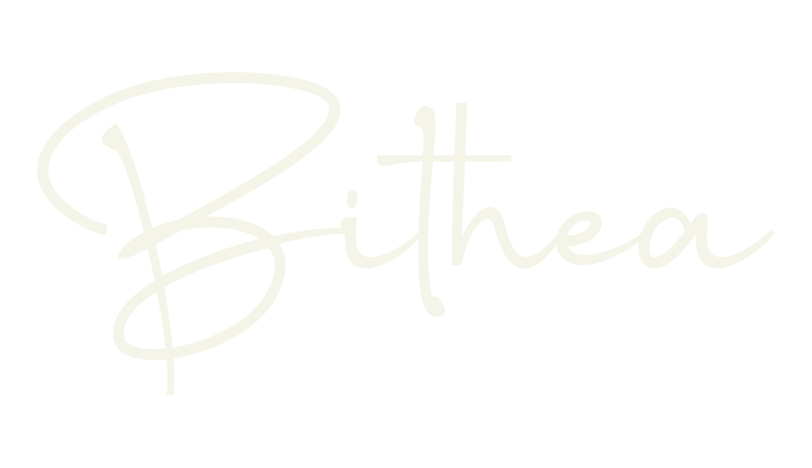 Bithea, fashion script font preview