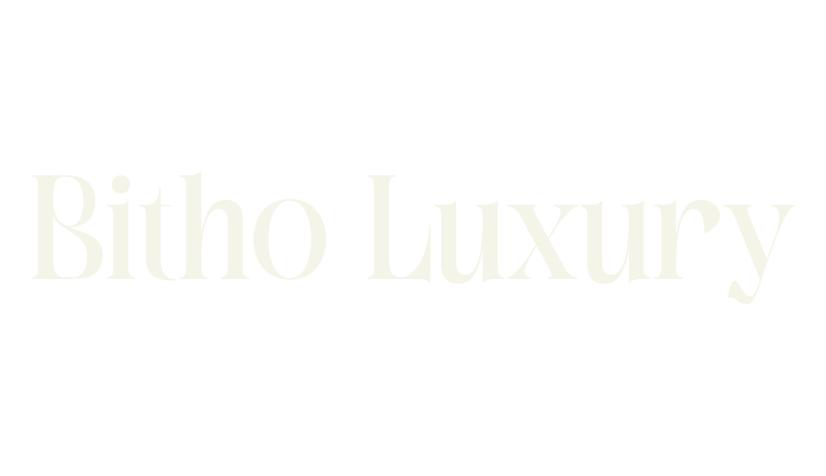 Bitho Luxury, display market font preview