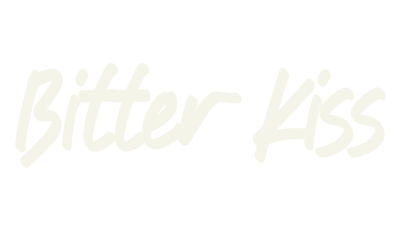 Bitter Kiss, marker font preview