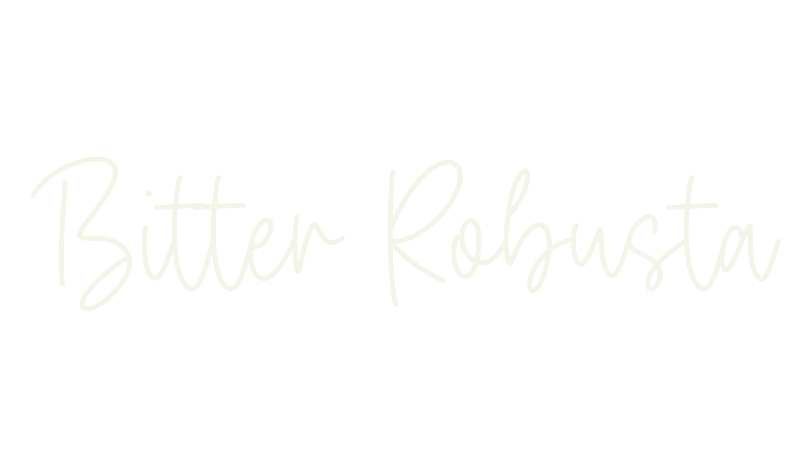 Bitter Robusta, pretty font preview