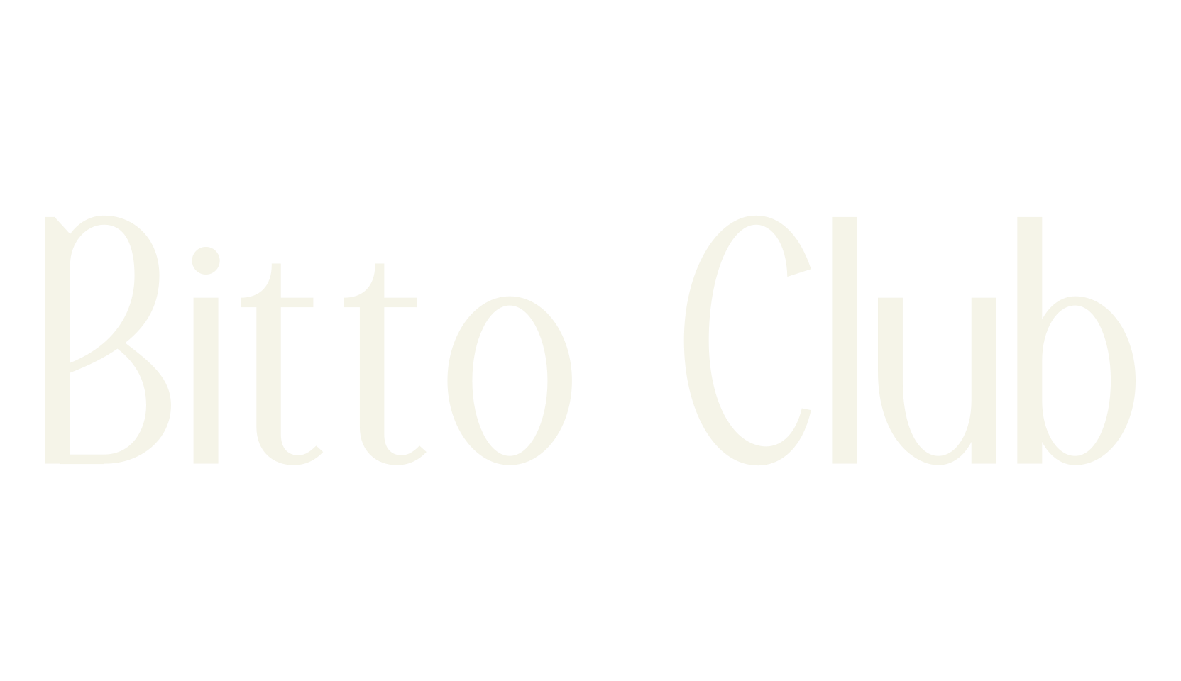 Bitto Club, sans serif font preview