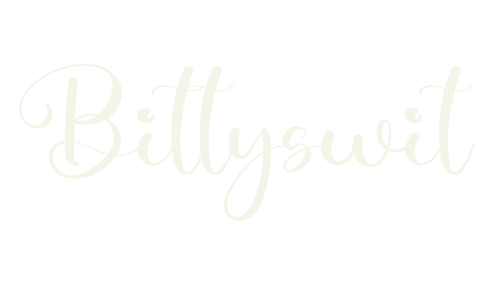Bittyswit, cursive font preview