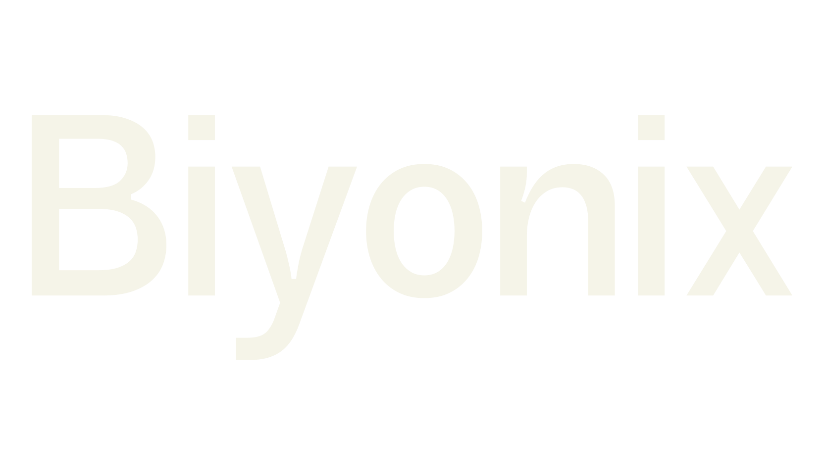 Biyonix, sans serif font preview
