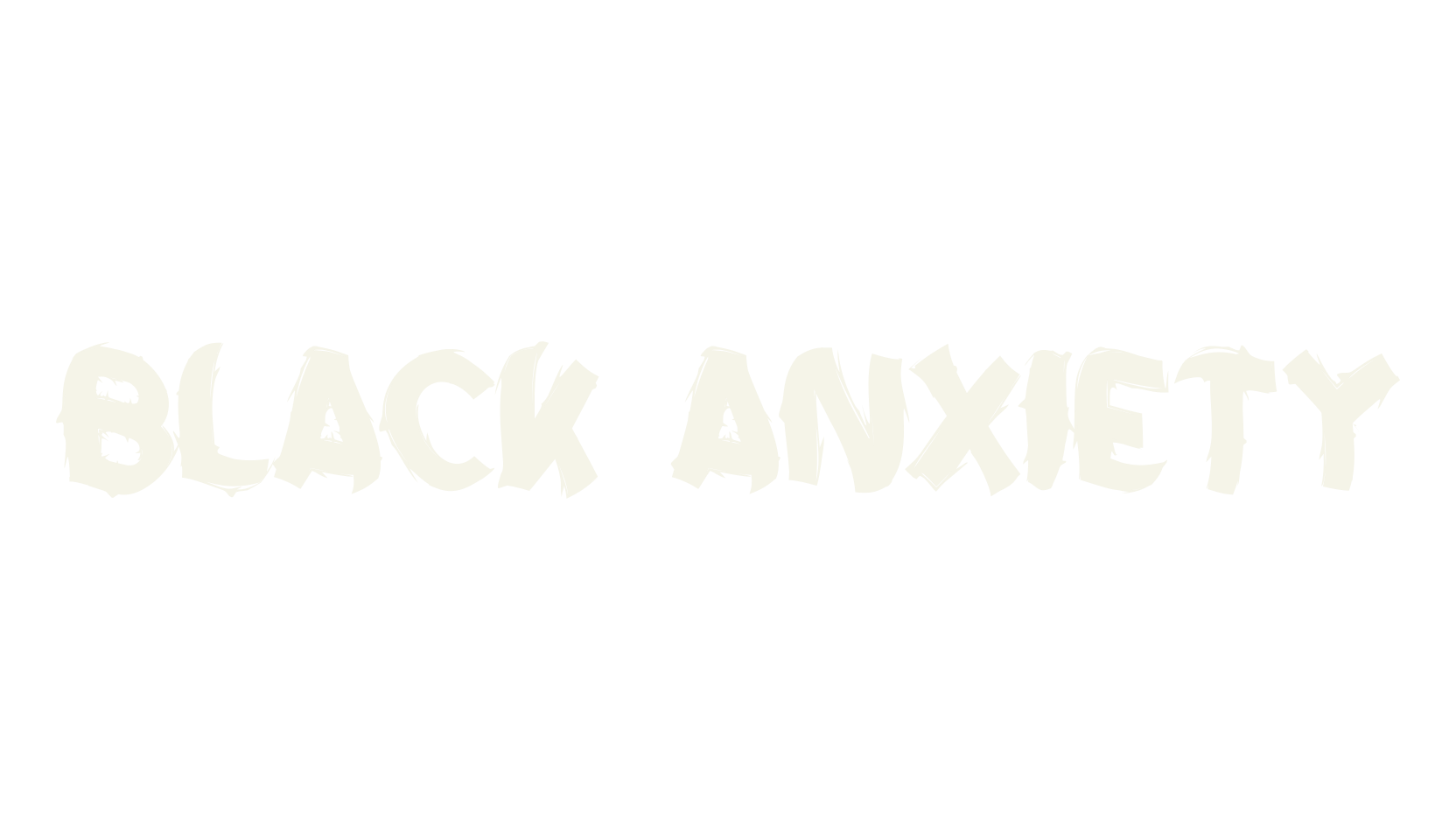 Black Anxiety, blackletter font preview