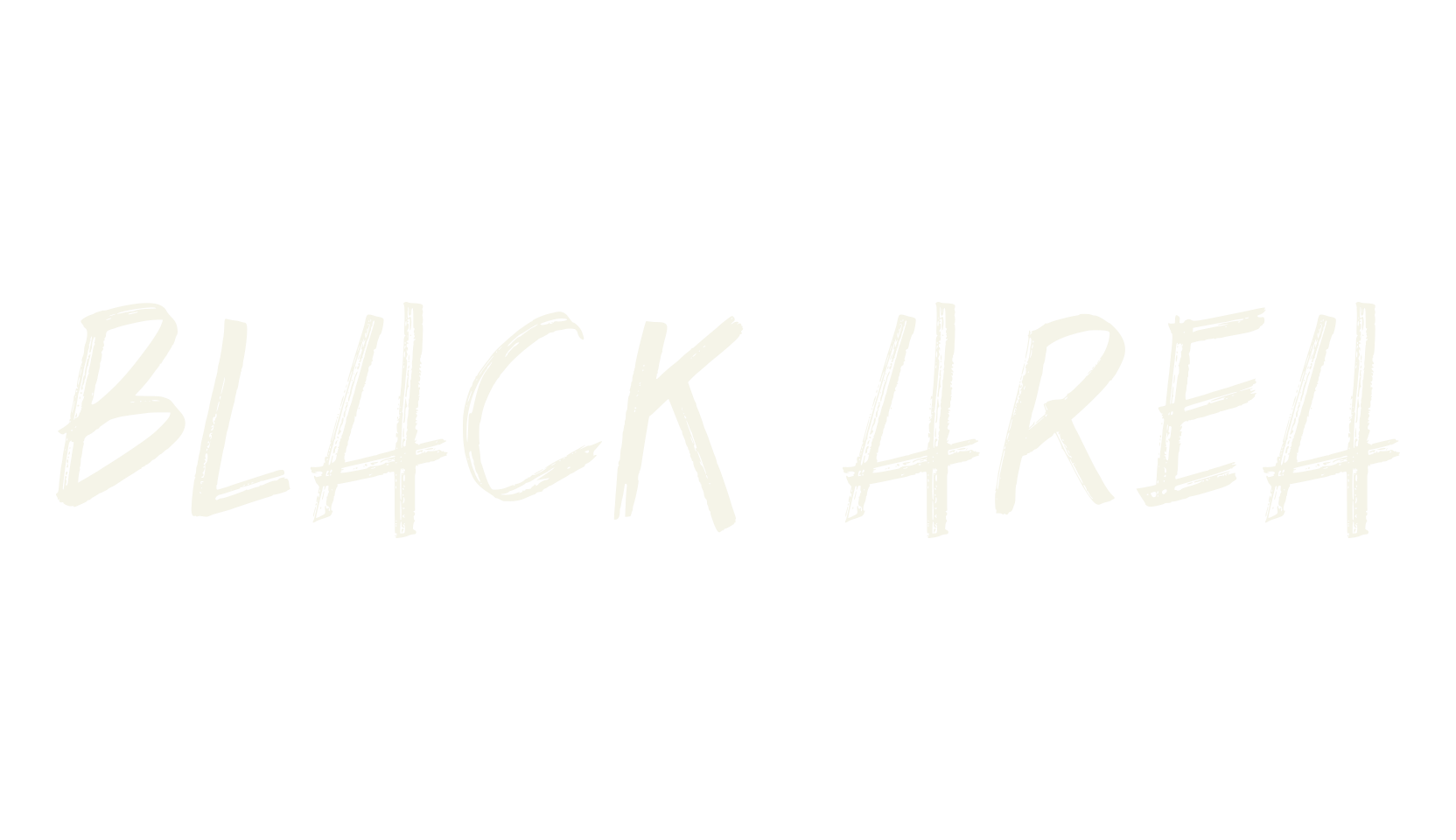 BLACK AREA, t-shirt font preview