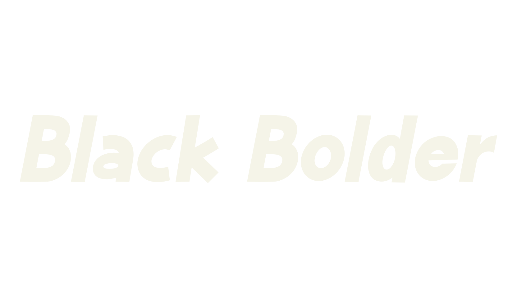 Black Bolder, bold font preview