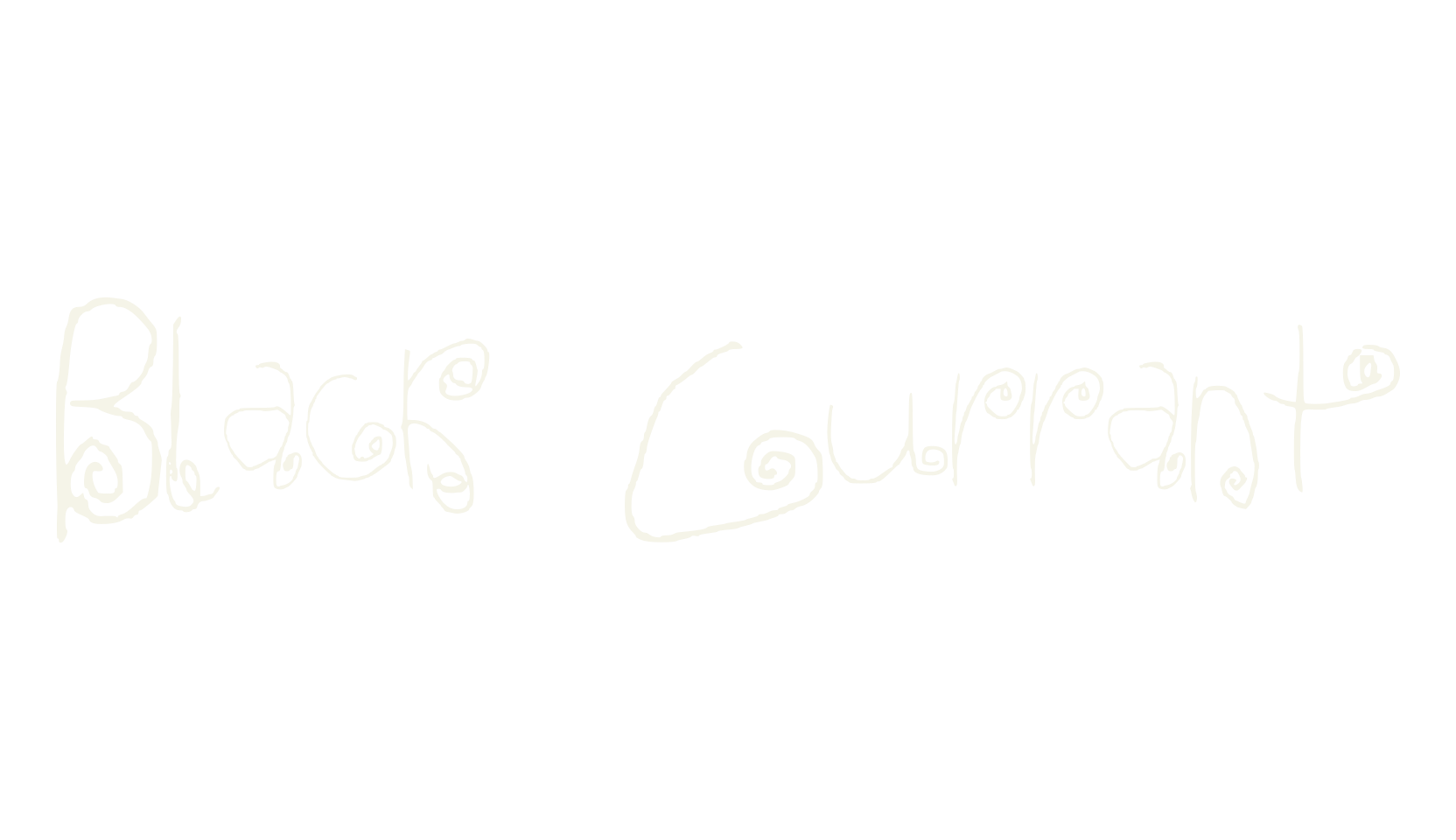 Black Currant, childhood font preview