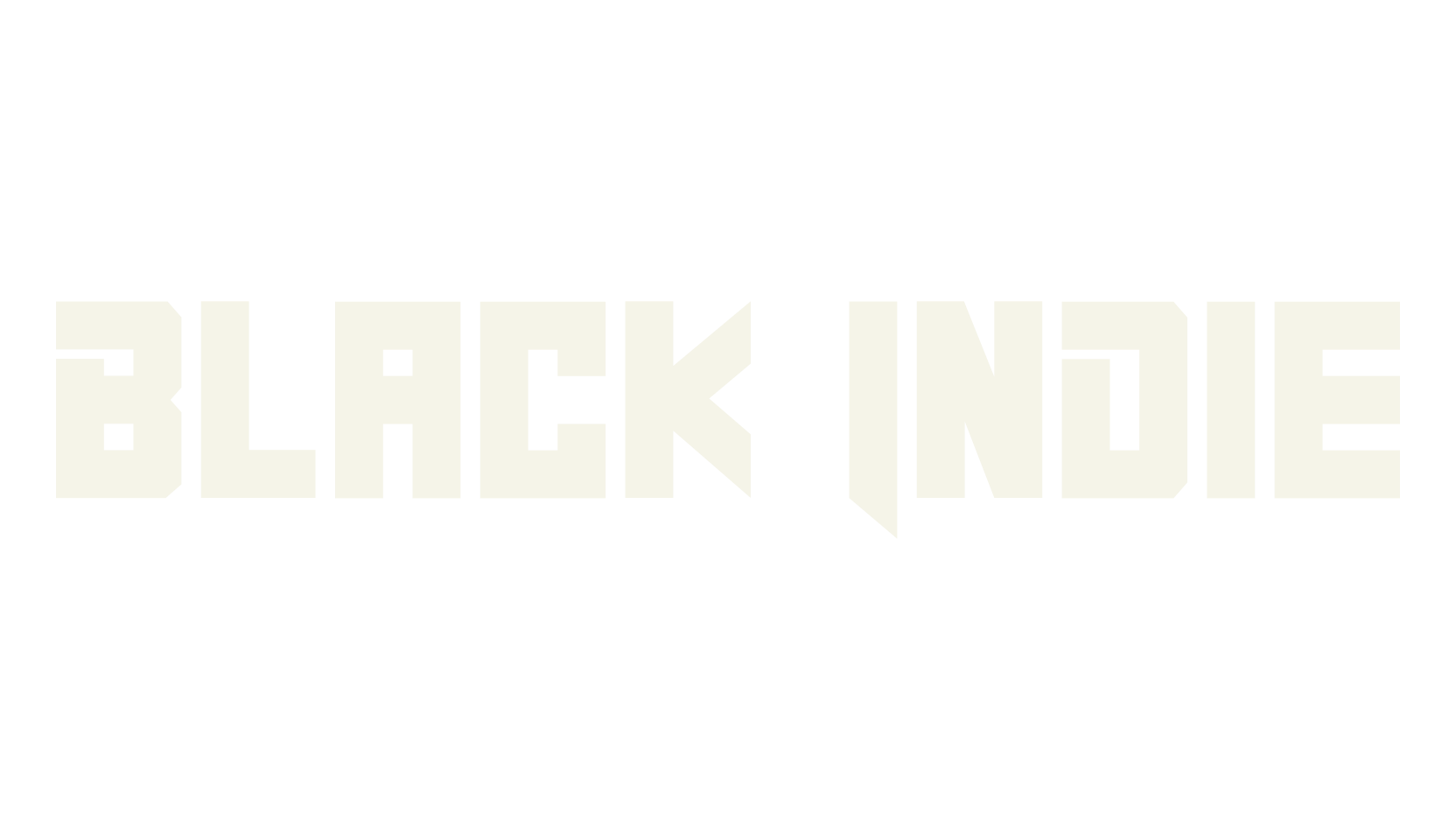 Black Indie, display market font preview