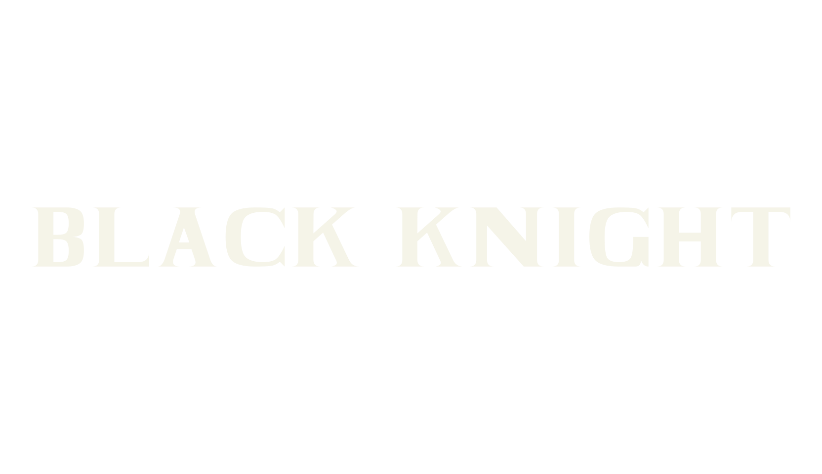BLACK KNIGHT, medieval font preview