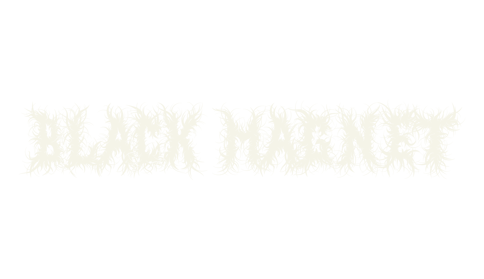 Black Magnet, death metal font preview