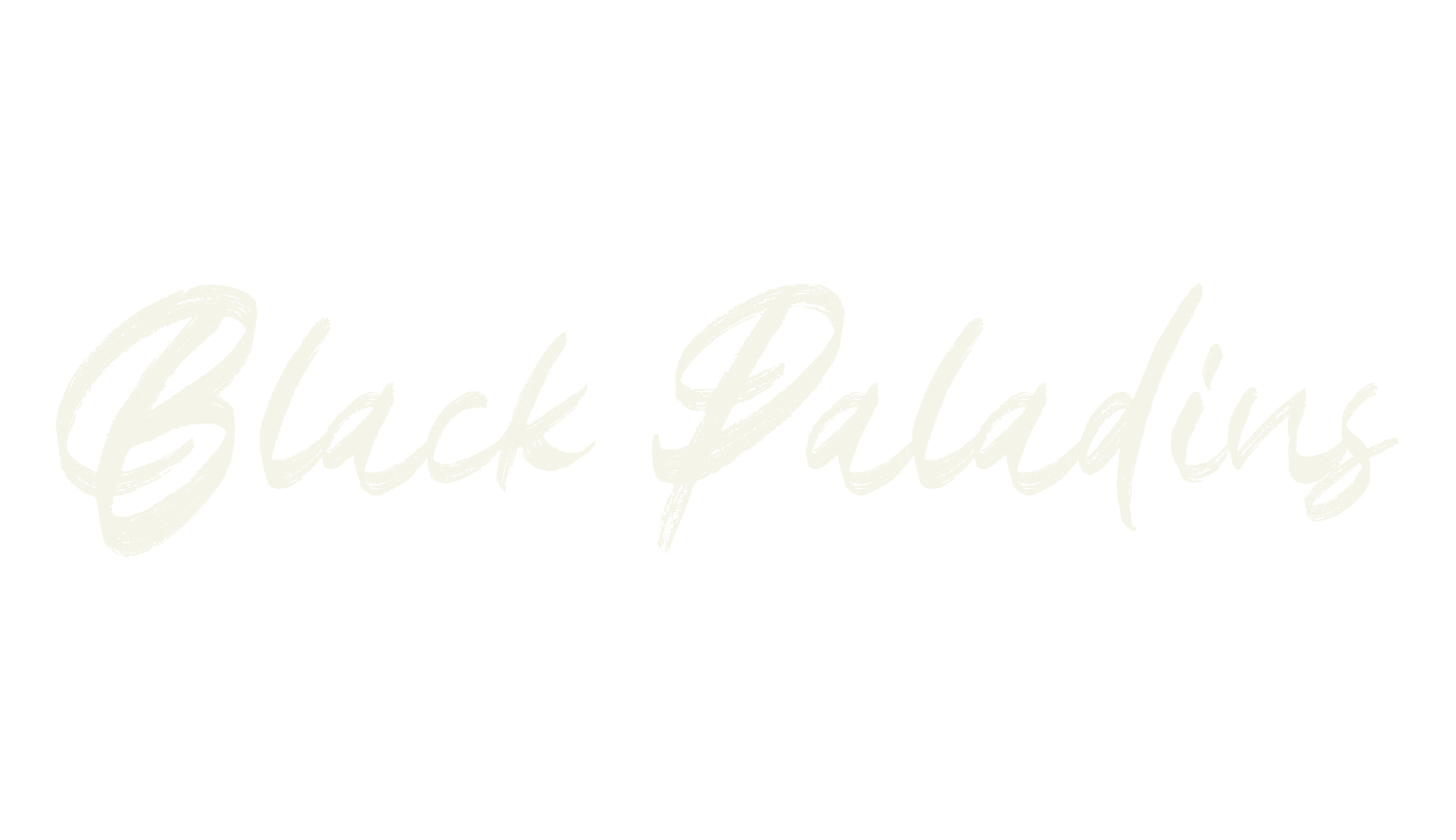 Black Paladins, brush font preview