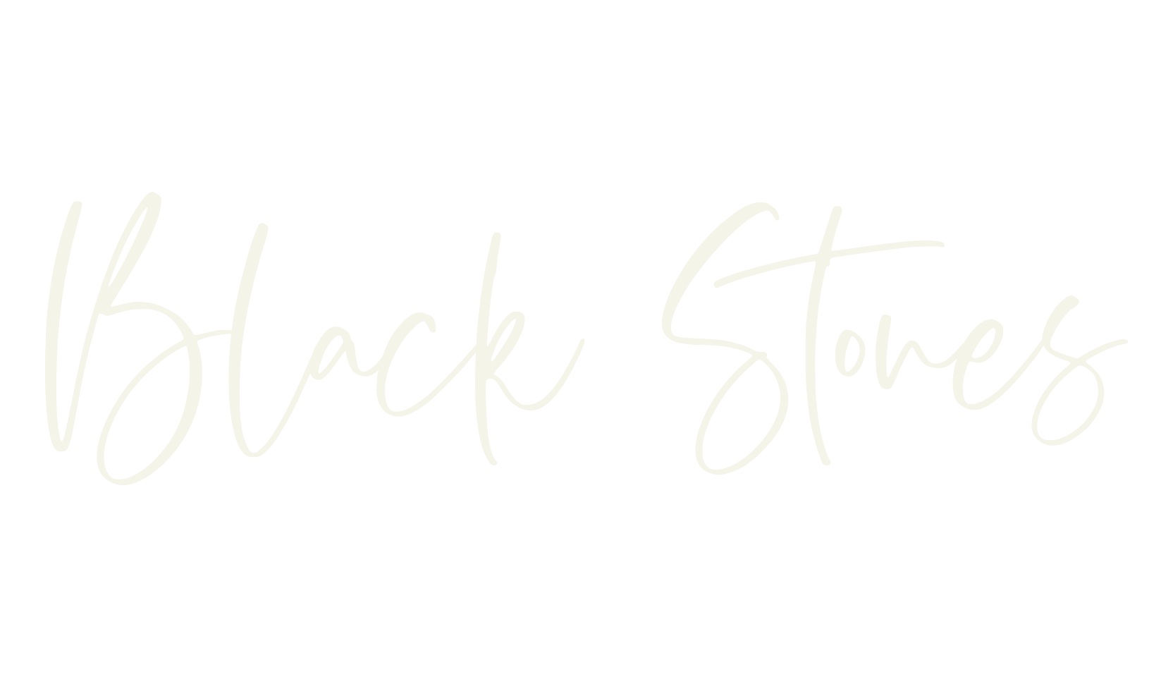 Black Stones, pretty font preview