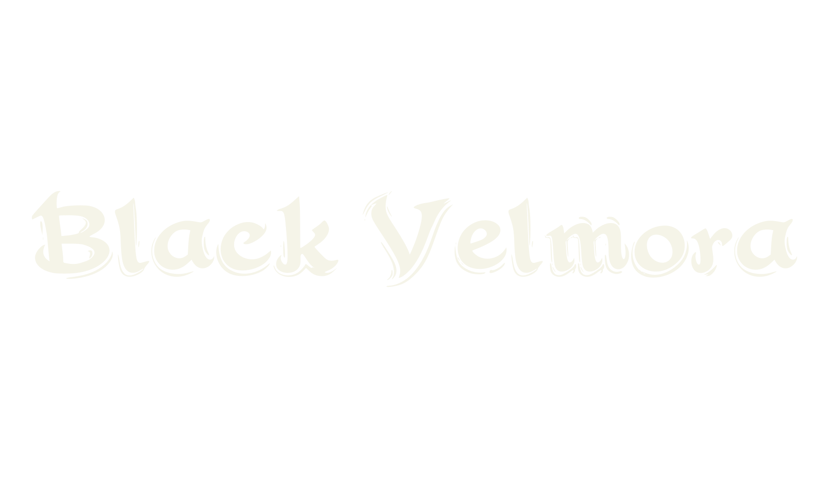 Black Velmora, movies font preview