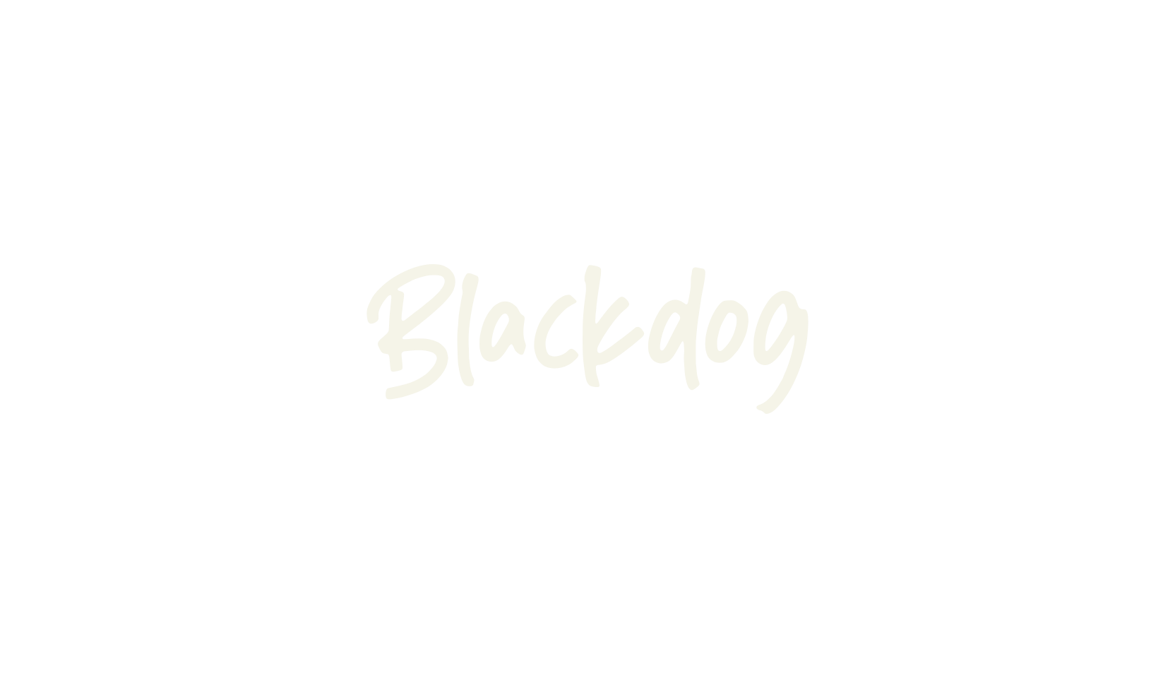 Blackdog, marker font preview