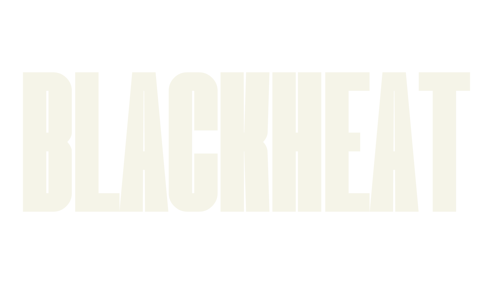 Blackheat, sans font preview