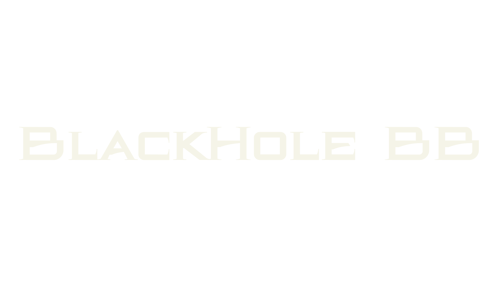 BlackHole BB, display market font preview