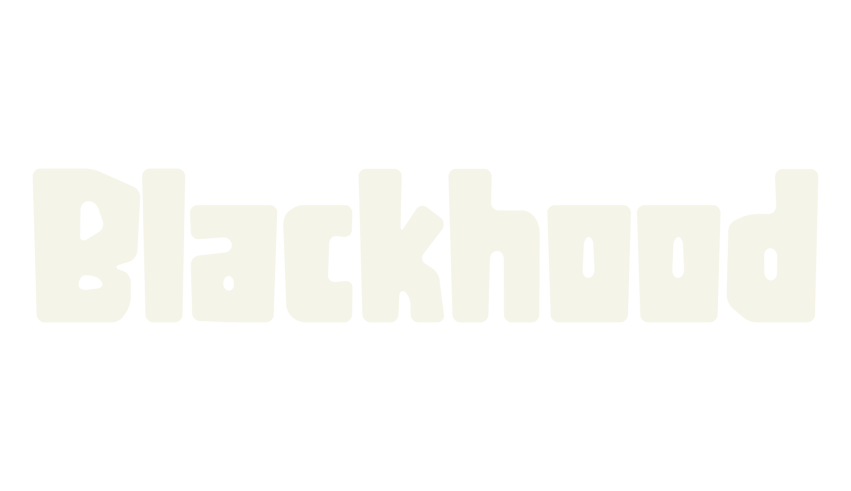 Blackhood, t-shirt font preview