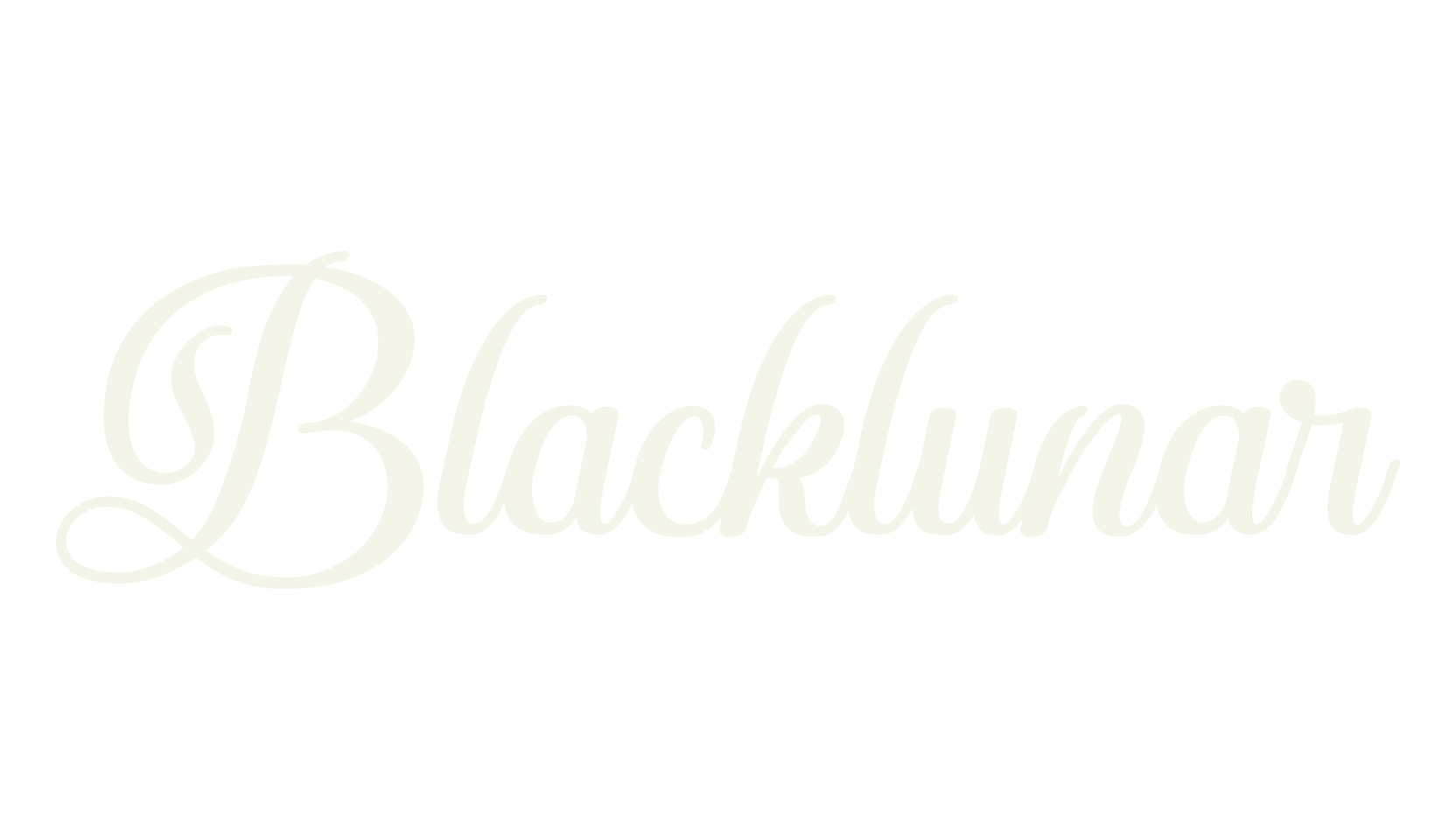 Blacklunar, fashion script font preview