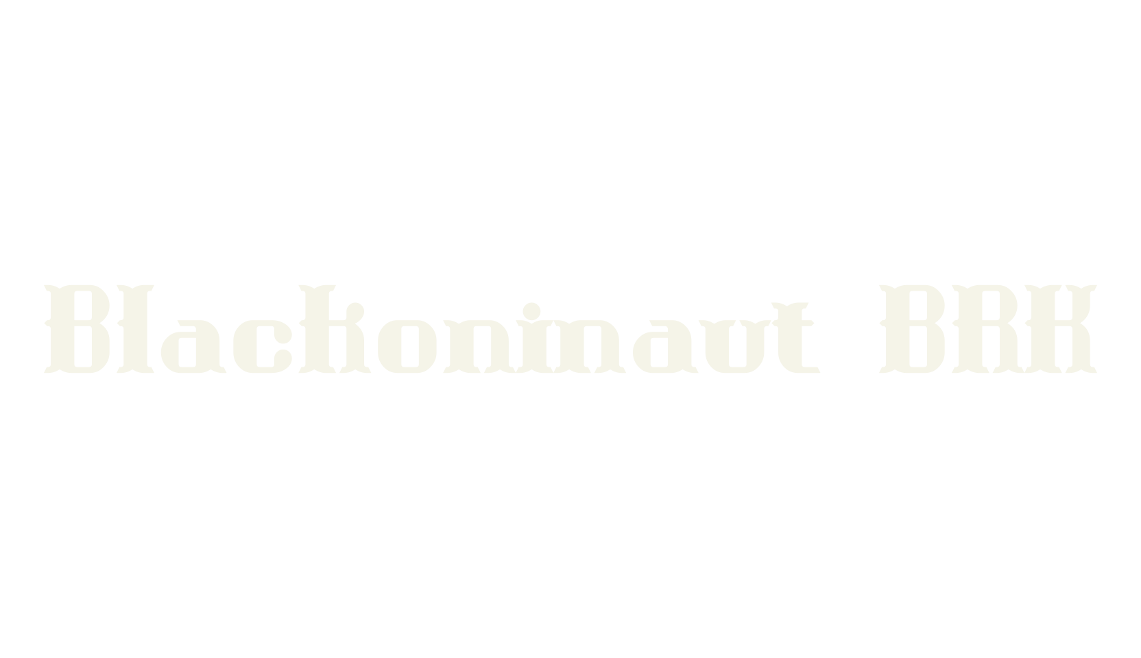 Blackoninaut BRK, wild west font preview