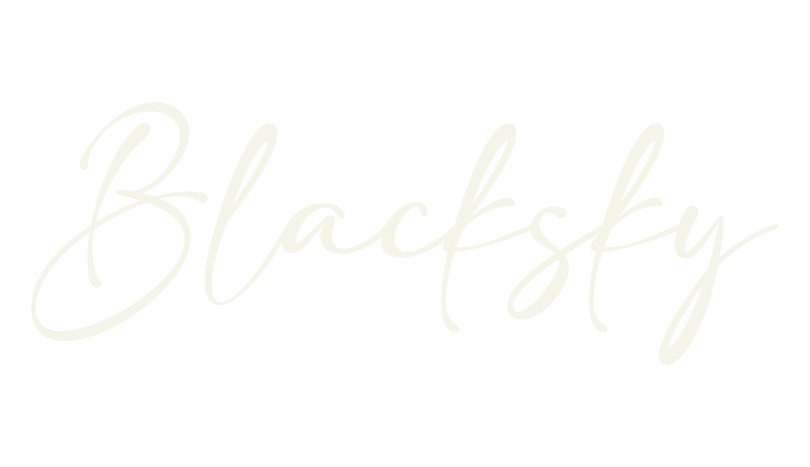 Blacksky, pretty font preview