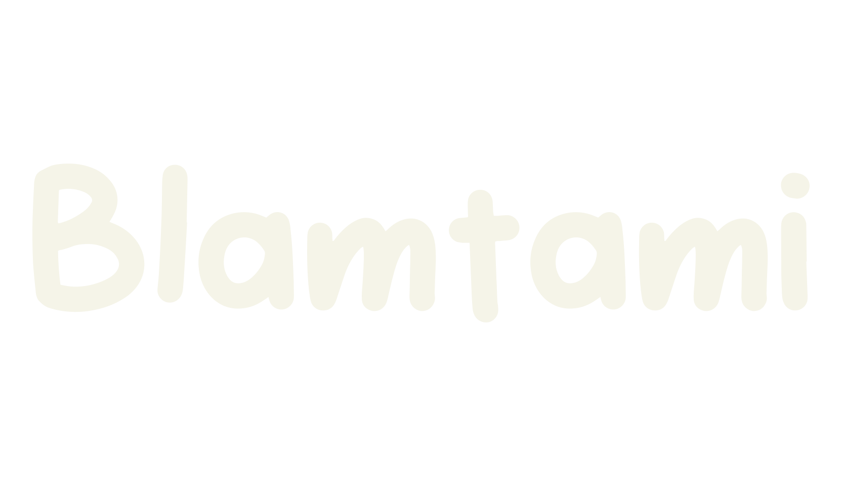 Blamtami, cartoon font preview