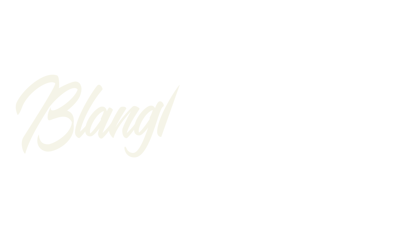 Blangkon Script, cursive font preview
