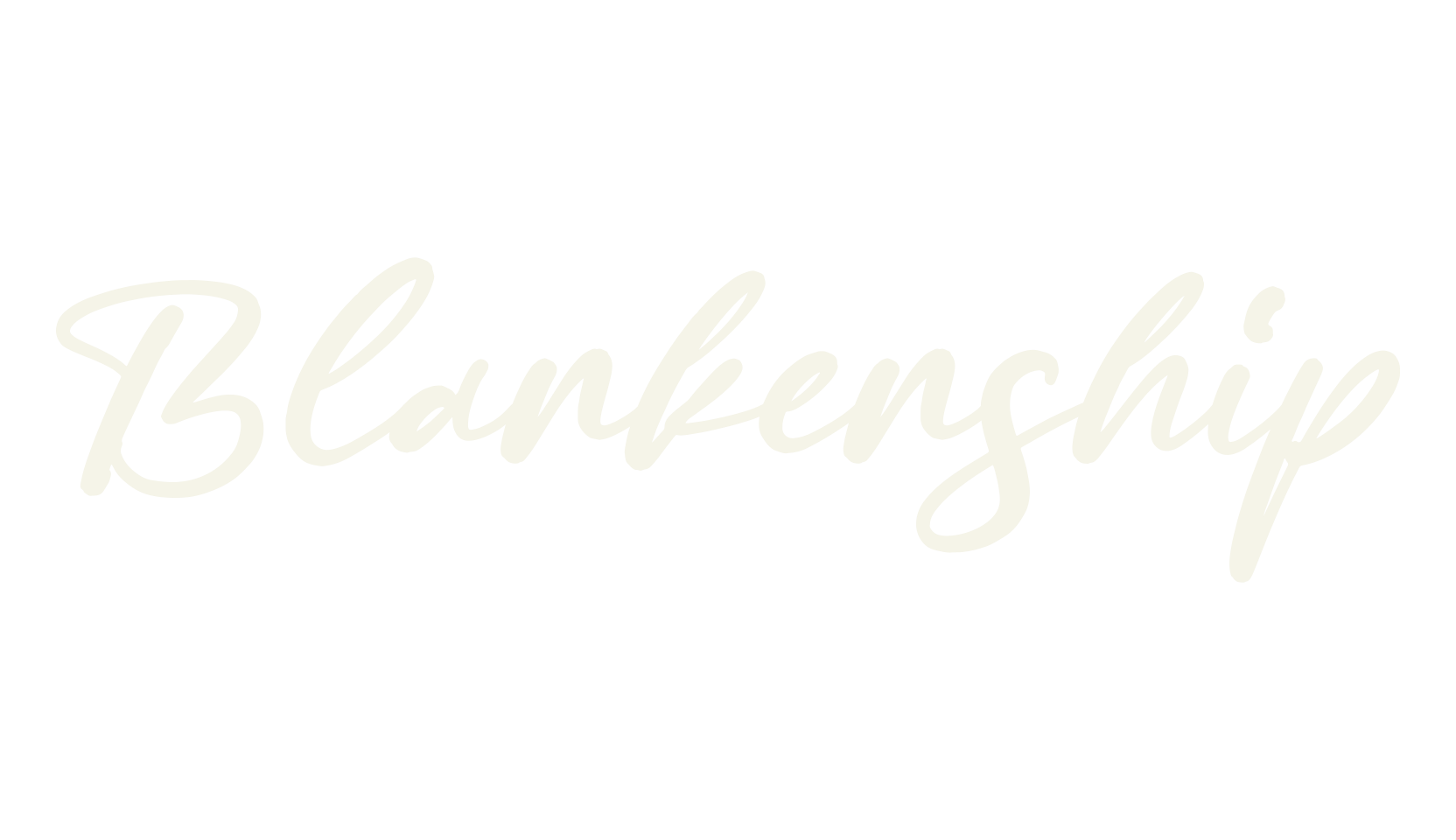 Blankenship, script font preview