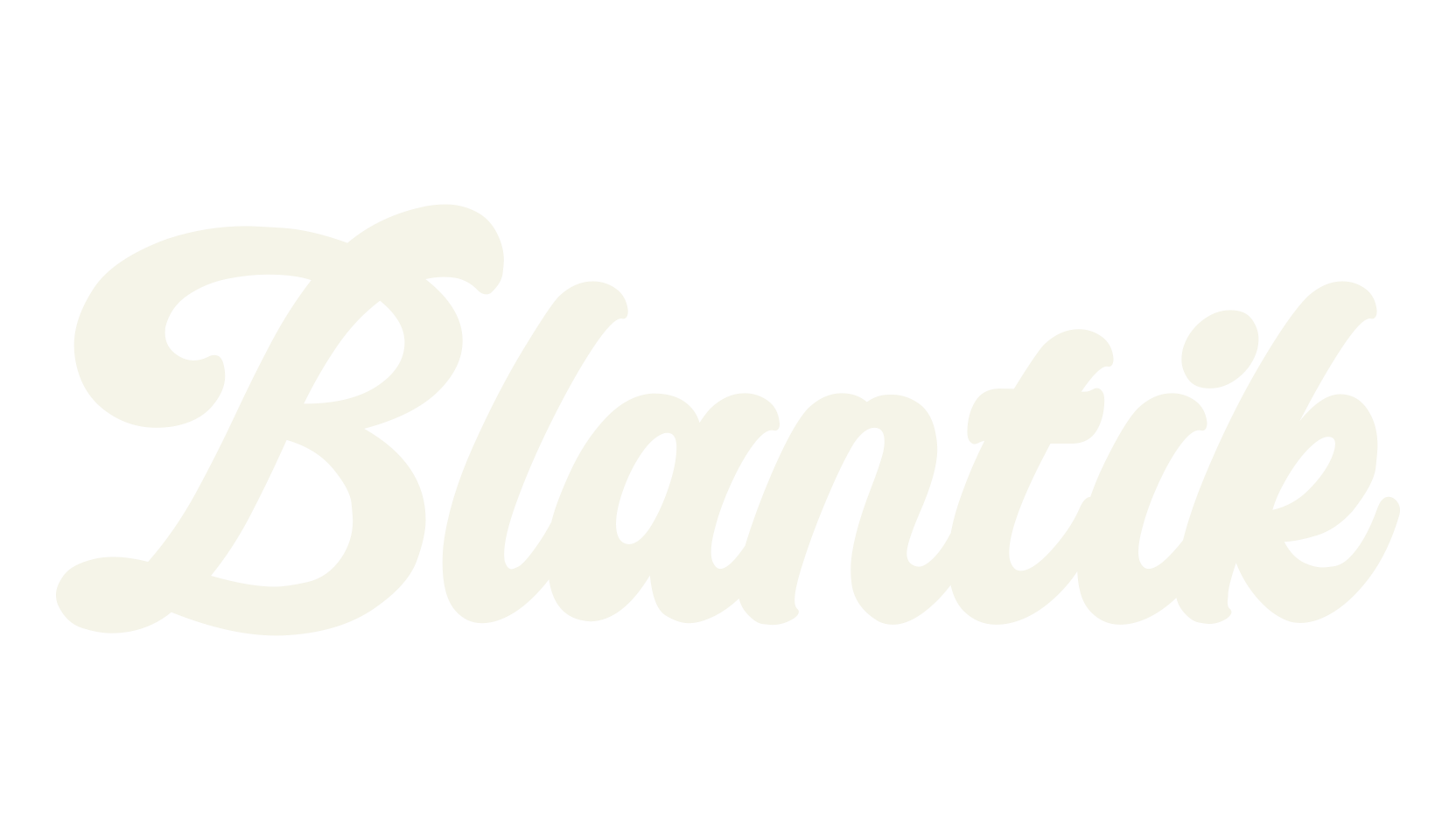 Blantik, lettering font preview