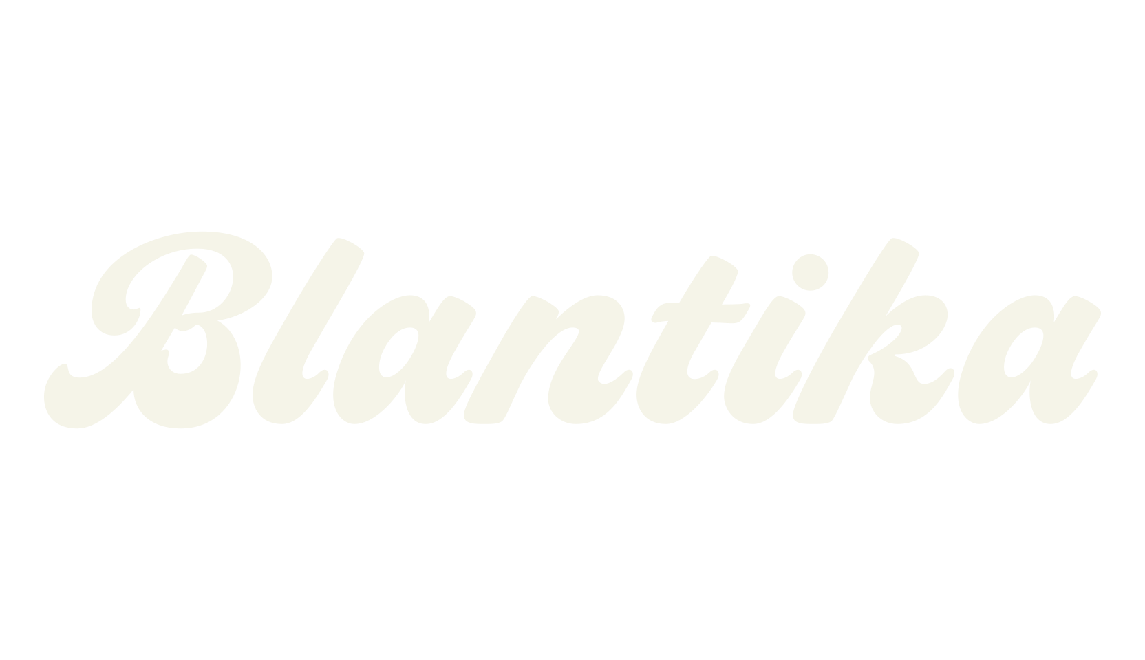 Blantika, fashion script font preview