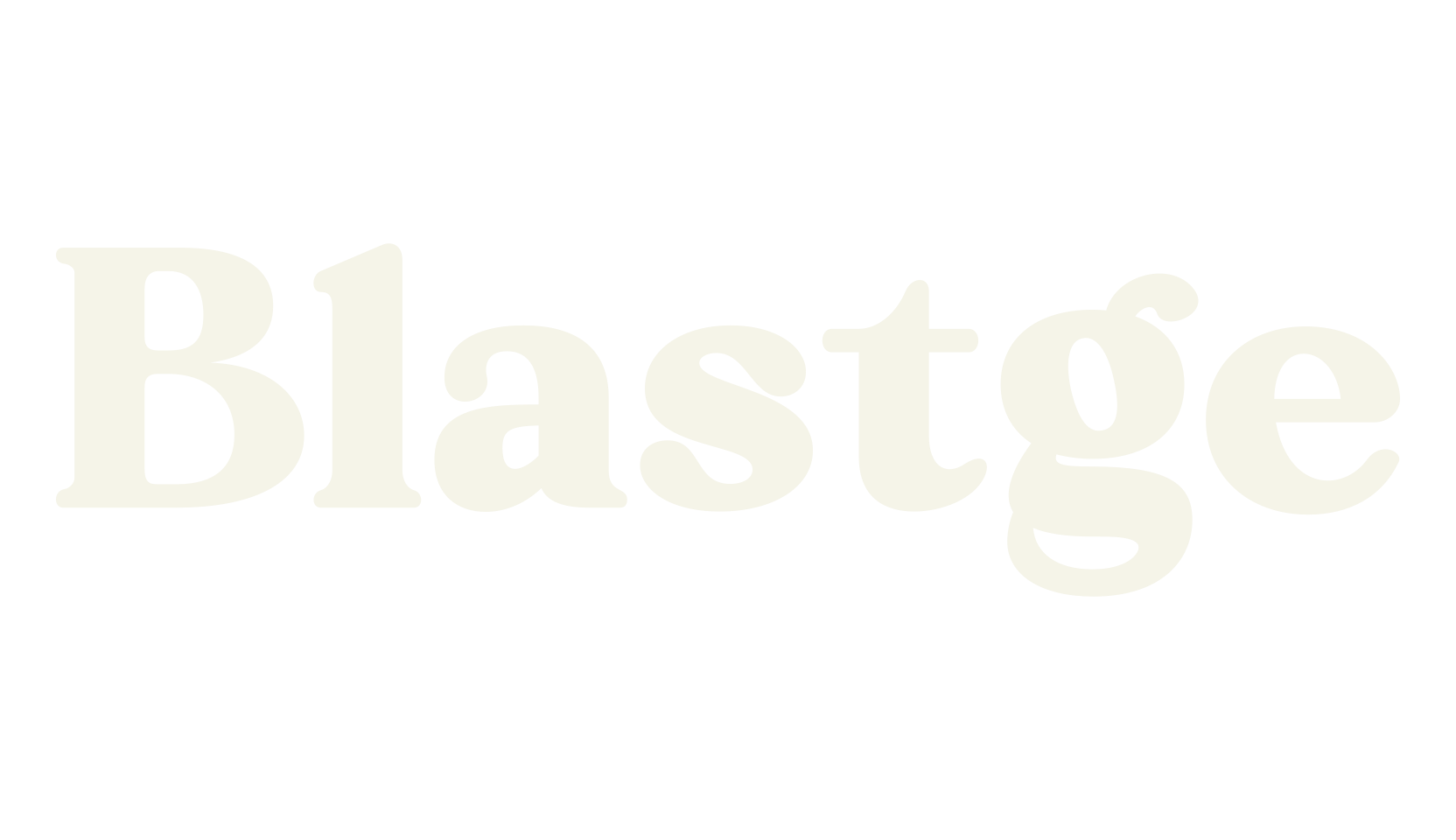 Blastge, serif font preview