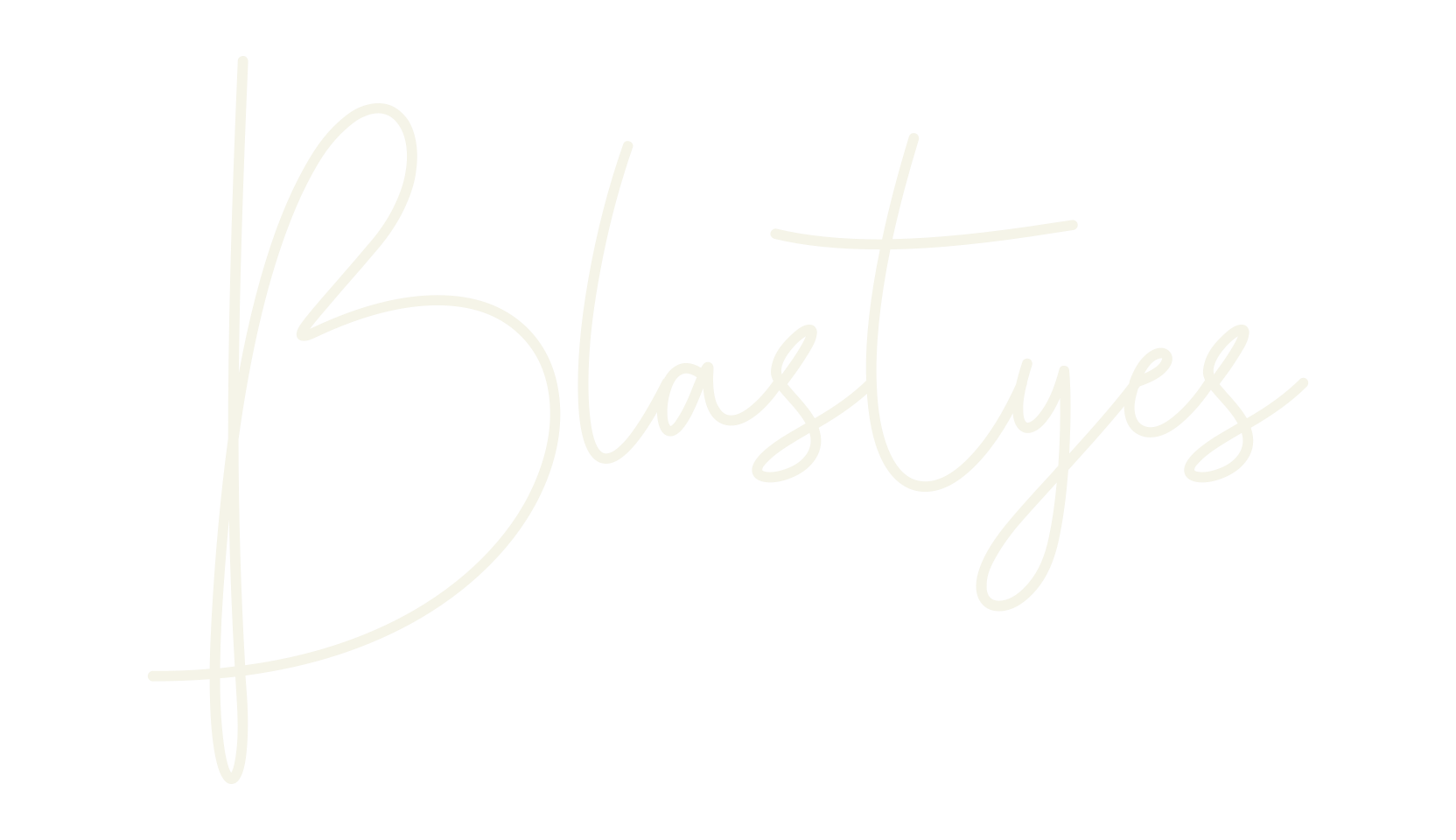 Blastyes, fashion sign font preview