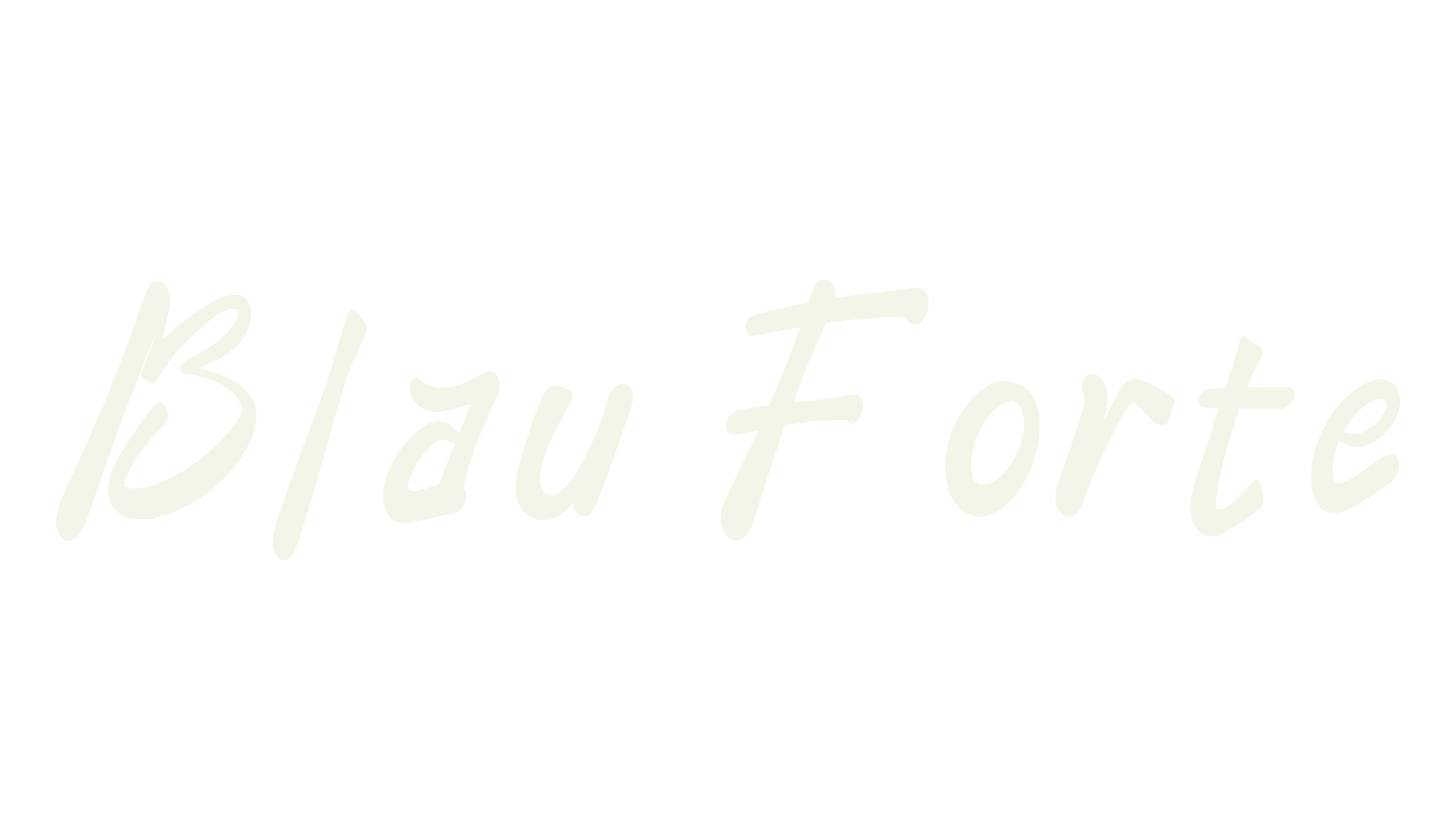 Blau Forte, cute font preview
